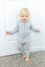 Load image into Gallery viewer, Silver Scene Long Sleeve Romper