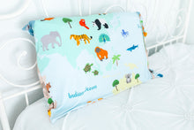 Load image into Gallery viewer, World Map Toddler Size Pillowcase