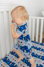 Load image into Gallery viewer, Space Shorts Romper