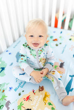 Load image into Gallery viewer, World Map Crib Sheet