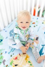 Load image into Gallery viewer, World Map Crib Sheet