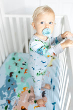 Load image into Gallery viewer, World Map Crib Sheet