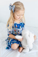 Load image into Gallery viewer, Space Bamboo Alligator Clip Bows