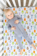 Load image into Gallery viewer, Zoomie Zots Crib Sheet