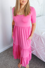 Load image into Gallery viewer, Pretty Pink Women's Maxi Dress