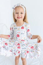 Load image into Gallery viewer, Friendly Farm Girls Dress with bottoms