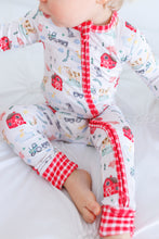 Load image into Gallery viewer, Friendly Farm Long Sleeve Romper