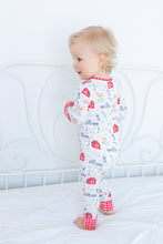 Load image into Gallery viewer, Friendly Farm Long Sleeve Romper