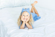 Load image into Gallery viewer, Steel Blue Bamboo Headband