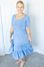 Load image into Gallery viewer, Steele Blue Women's Maxi Dress