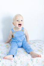 Load image into Gallery viewer, Steele Blue Overalls