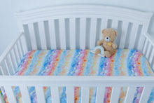 Load image into Gallery viewer, Solace Skies 2.O Crib Sheet