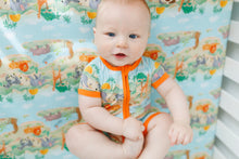 Load image into Gallery viewer, Sunny Safari Shorts Romper