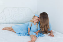 Load image into Gallery viewer, Sky Blue Girls Dress