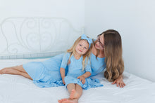Load image into Gallery viewer, Sky Blue Girls Dress