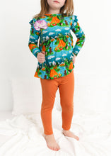 Load image into Gallery viewer, Camping Critters 4-Piece Peplum Set
