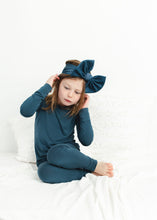 Load image into Gallery viewer, Stormy Sky Big Bow Headband