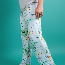 Load image into Gallery viewer, World Map Men's bottom pjs