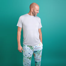 Load image into Gallery viewer, World Map Men's bottom pjs