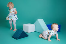 Load image into Gallery viewer, World Map 3-Piece Peplum Set