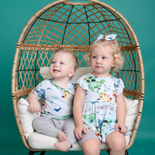 Load image into Gallery viewer, World Map 3-Piece Jogger Daywear