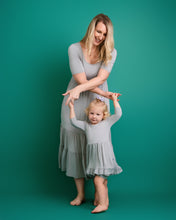 Load image into Gallery viewer, Silver Scene Girls Dress with bottoms