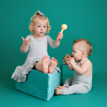 Load image into Gallery viewer, Silver Scene Girls Dress with bottoms