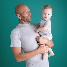 Load image into Gallery viewer, Silver Scene Shorts Romper