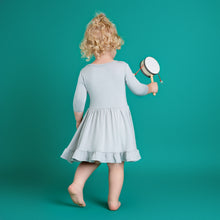 Load image into Gallery viewer, Silver Scene Girls Dress with bottoms