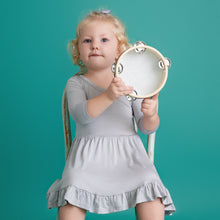 Load image into Gallery viewer, Silver Scene Girls Dress with bottoms