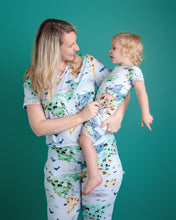 Load image into Gallery viewer, World Map Women's bottom pjs