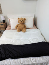 Load image into Gallery viewer, Nighty Night Quilted Black Blanket