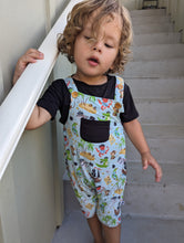Load image into Gallery viewer, Scallywag Slumber 2-Piece Overalls