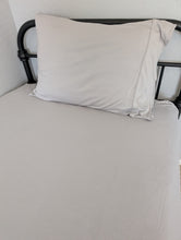Load image into Gallery viewer, Silver Scene Twin Fitted Sheet Plus Pillowcase