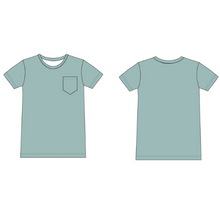 Load image into Gallery viewer, Minty Mint Women's Short sleeve pocket Shirt
