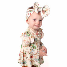 Load image into Gallery viewer, Cream Cocoa Cups 2-Piece Peplum Set