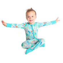 Load image into Gallery viewer, Ocean Oasis Long Sleeve Romper