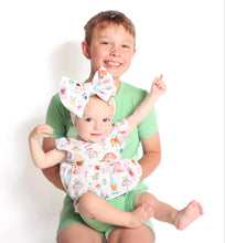 Load image into Gallery viewer, Garden Gnomes 3-Piece Peplum Set