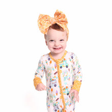 Load image into Gallery viewer, Ice Cream Waffle Cone Big Bow Headband