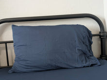 Load image into Gallery viewer, Brielle Blue Pillowcase
