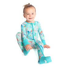 Load image into Gallery viewer, Ocean Oasis Long Sleeve Romper