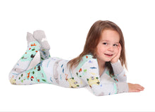 Load image into Gallery viewer, World Map Long Sleeve Romper