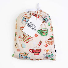 Load image into Gallery viewer, Cream Cocoa Cups Crib Sheet