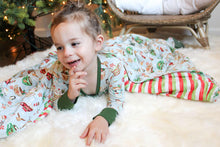 Load image into Gallery viewer, Grey with Stripes Cocoa Cups Quilted Blanket