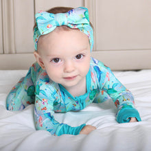 Load image into Gallery viewer, Ocean Oasis Long Sleeve Romper