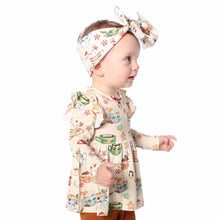 Load image into Gallery viewer, Cream Cocoa Cups 2-Piece Peplum Set