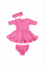 Load image into Gallery viewer, Pretty Pink Girls Dress with bottoms
