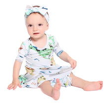 Load image into Gallery viewer, World Map Bamboo Headband