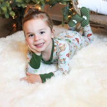 Load image into Gallery viewer, Grey Cocoa Cups Long Sleeve Romper