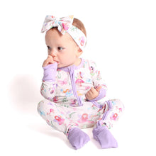Load image into Gallery viewer, Fluttering Fairies Long Sleeve Romper